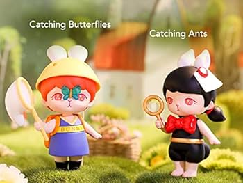 アニメ/ゲーム bunny popmart Amazon | POP MART BUNNY プレイフルネス シリーズ PVC&ABS製